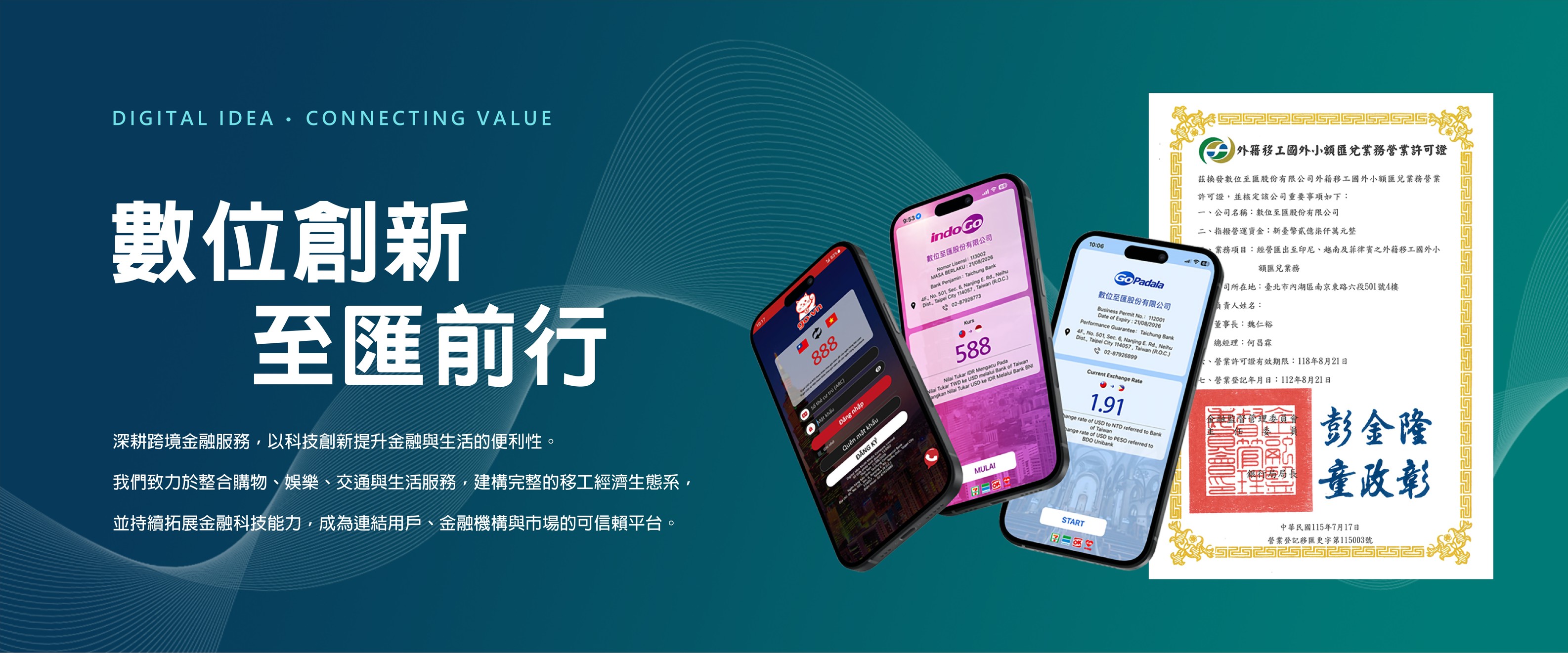 數位至匯｜數位創新，至匯前行
