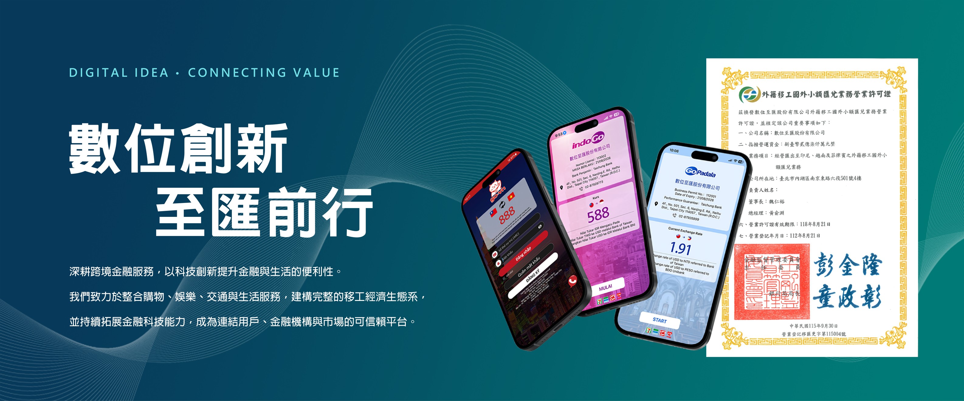 數位至匯｜數位創新，至匯前行